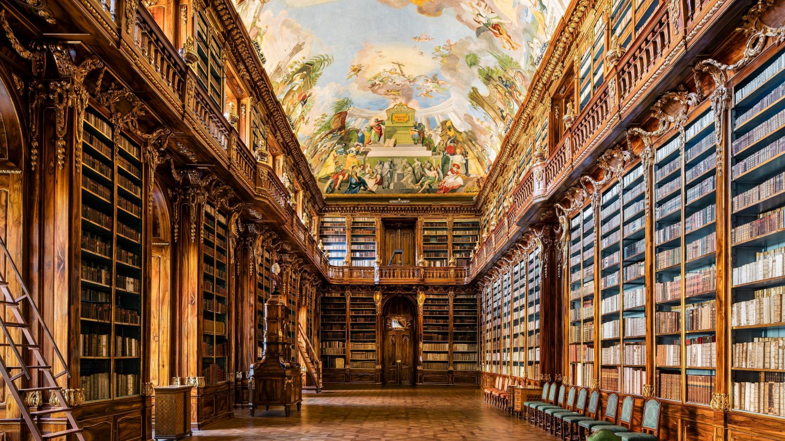 Die Strahov Monastery Bibliothek in Prag Quelle: Reinhard Görner