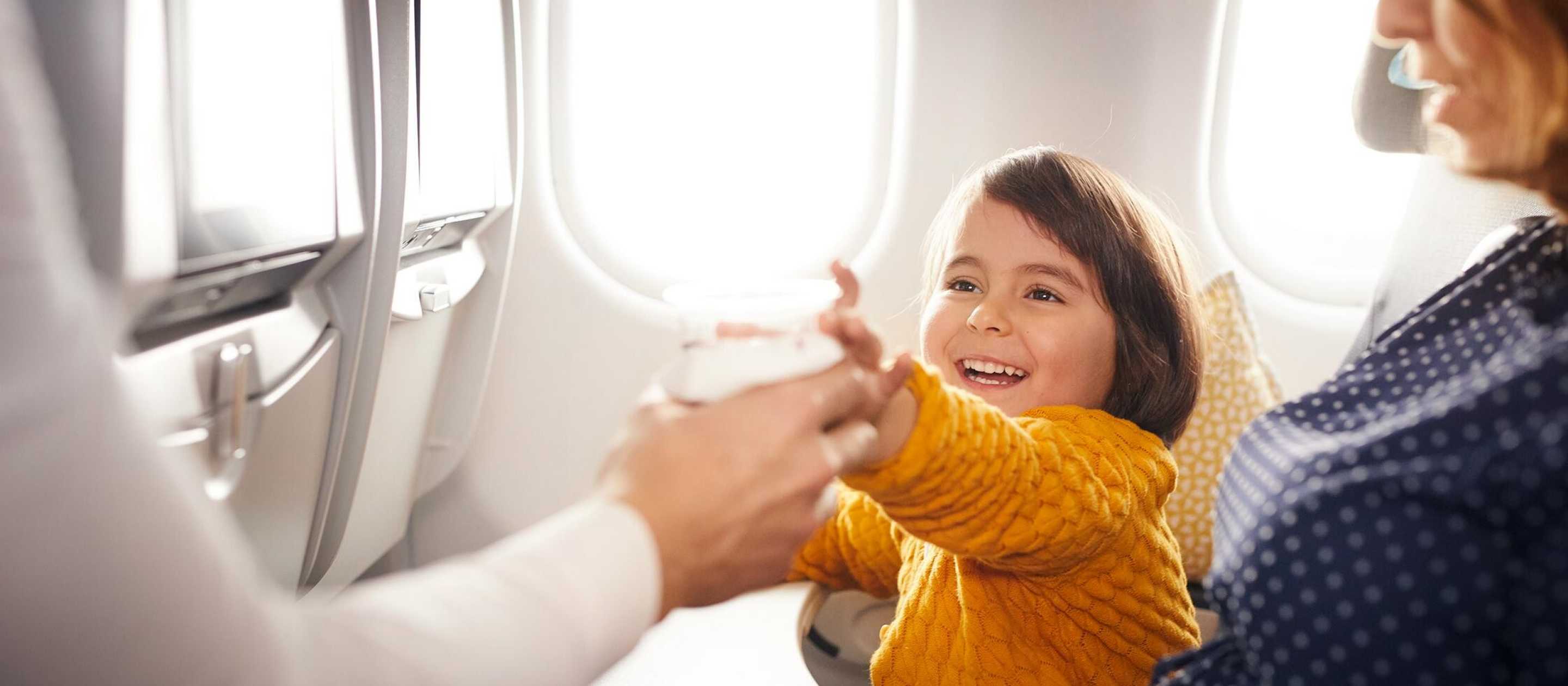 Vergünstigste Flugpreise für Kinder